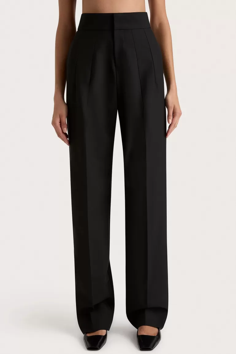 Flash Sale Faithfull the Brand Lena High Waisted Pant Black