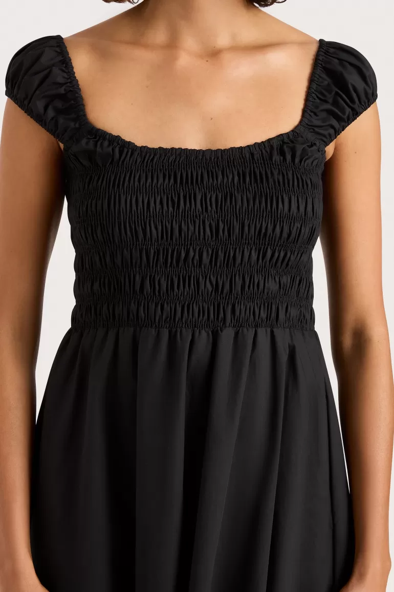 Store Faithfull the Brand Lene Mini Dress Black
