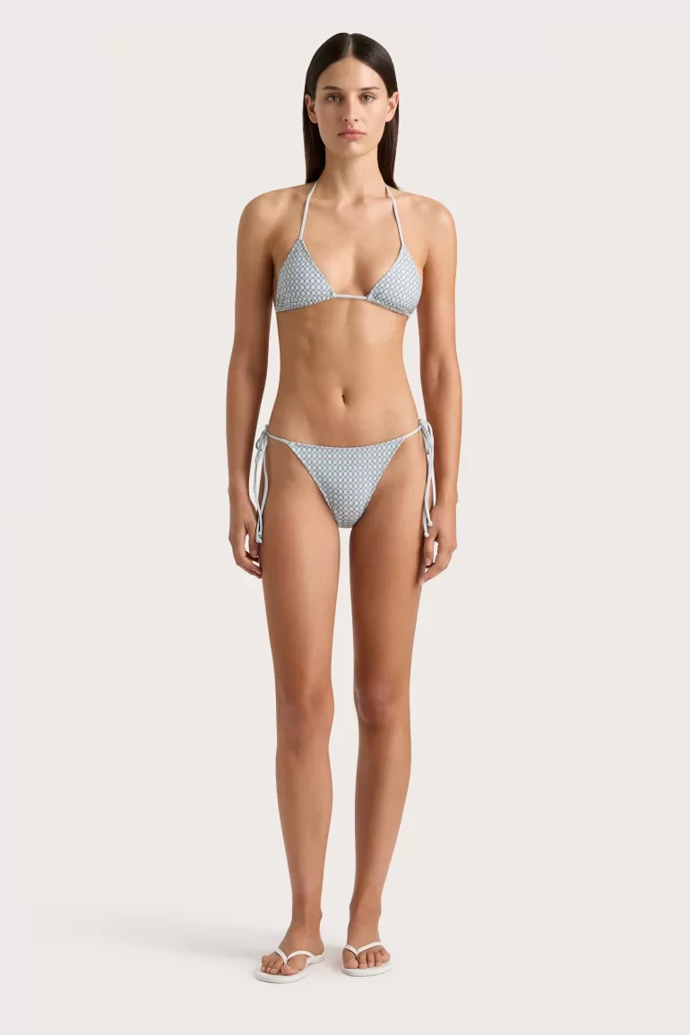 Fashion Faithfull the Brand Leo Bikini Bottom Oliander Sky Blue