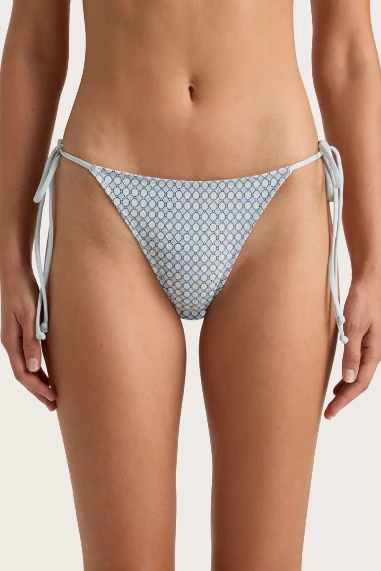 Fashion Faithfull the Brand Leo Bikini Bottom Oliander Sky Blue