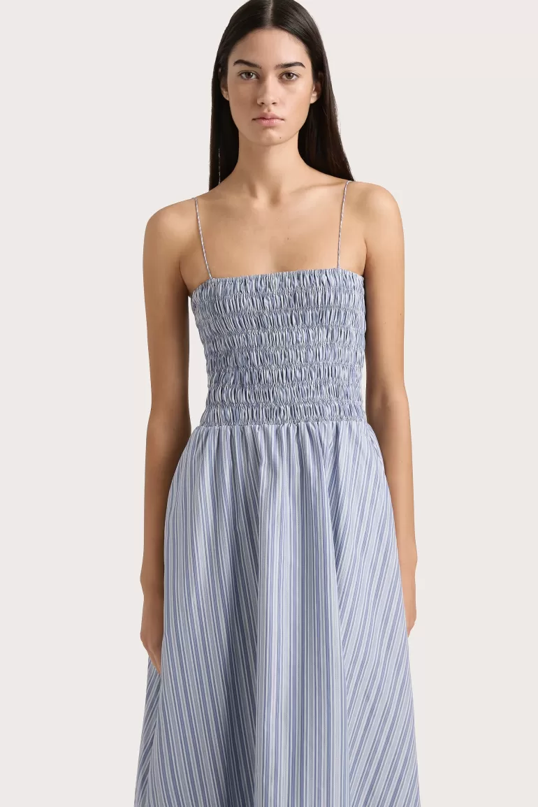 Flash Sale Faithfull the Brand Lida Maxi Dress Blue Stripe