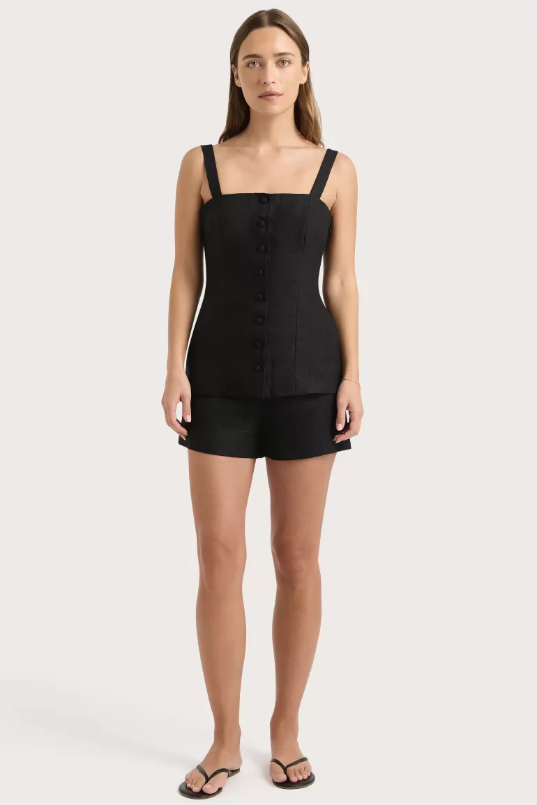 Best Sale Faithfull the Brand Lila Mini Shorts Black