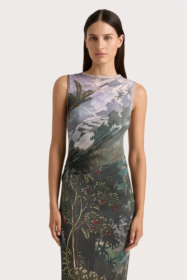 Store Faithfull the Brand Loire Dress Balinese Landscape