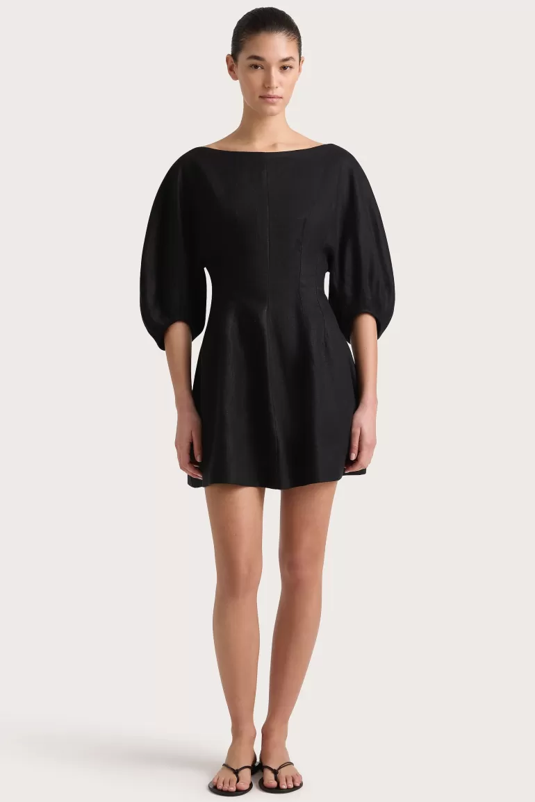 Discount Faithfull the Brand Lowen Mini Dress Black