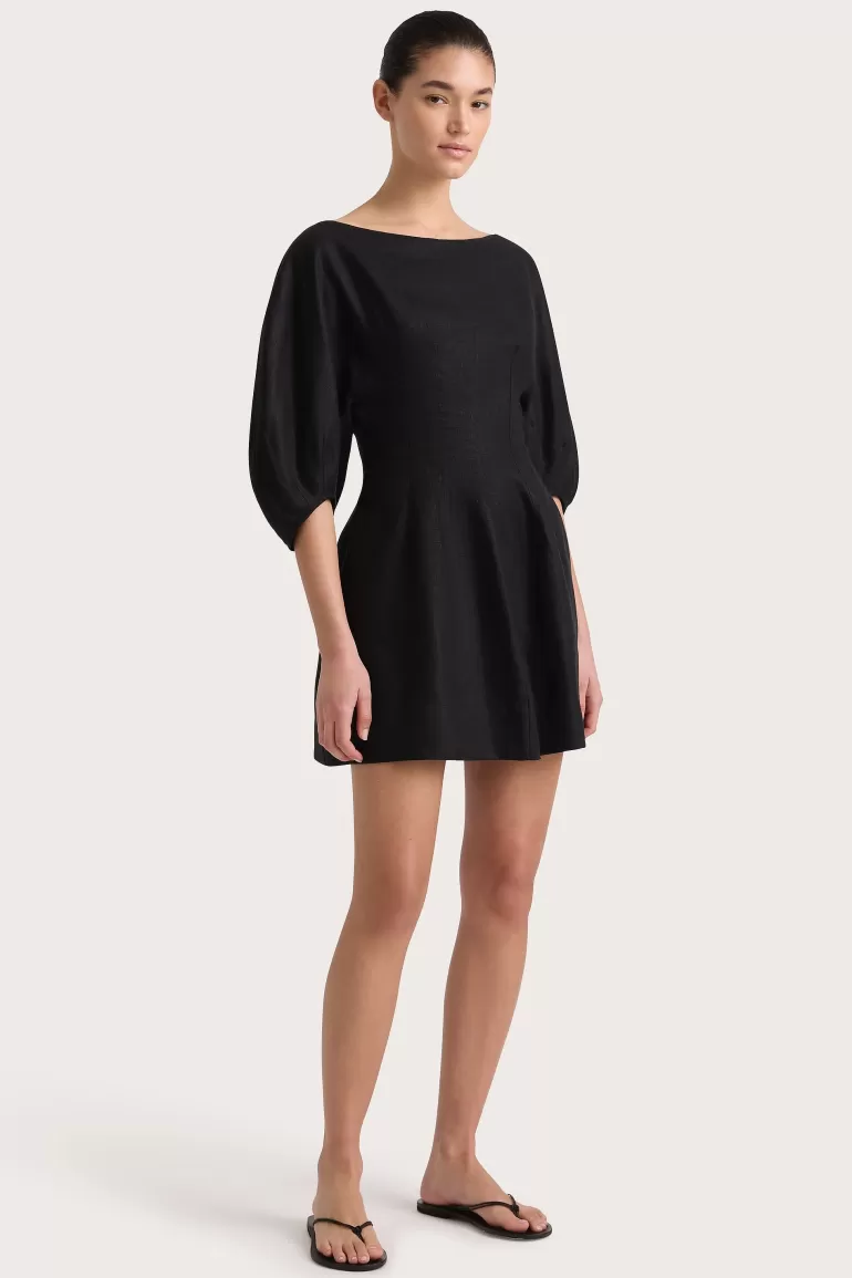 Discount Faithfull the Brand Lowen Mini Dress Black