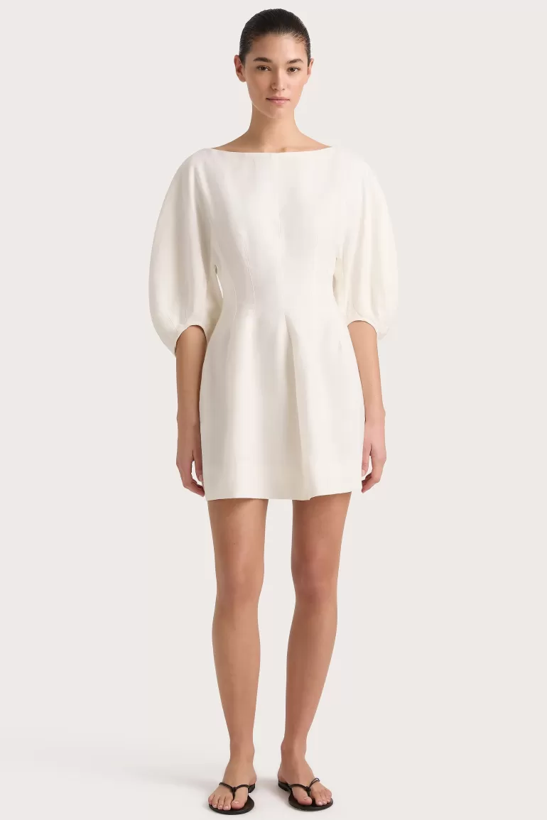 Hot Faithfull the Brand Lowen Mini Dress White