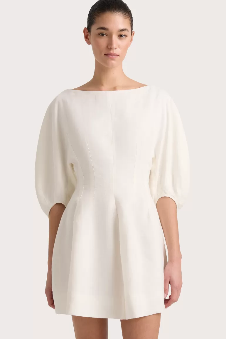 Hot Faithfull the Brand Lowen Mini Dress White