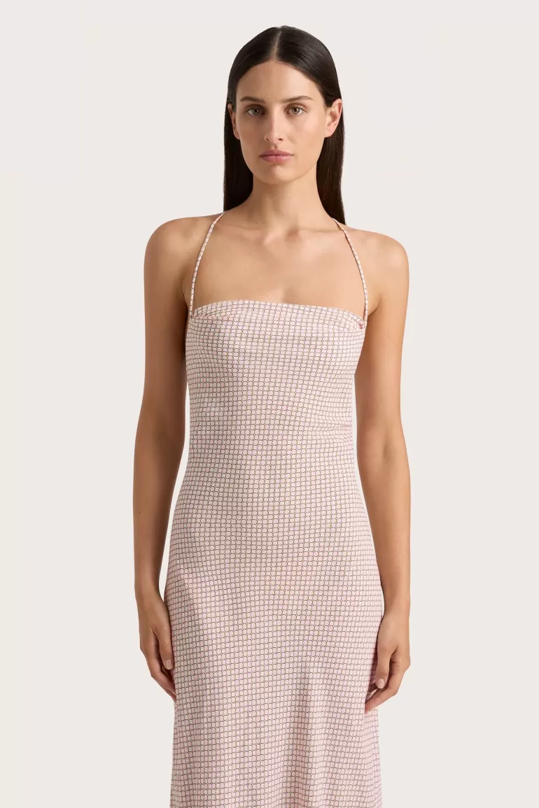Fashion Faithfull the Brand Lusia Maxi Dress Oliander Blush