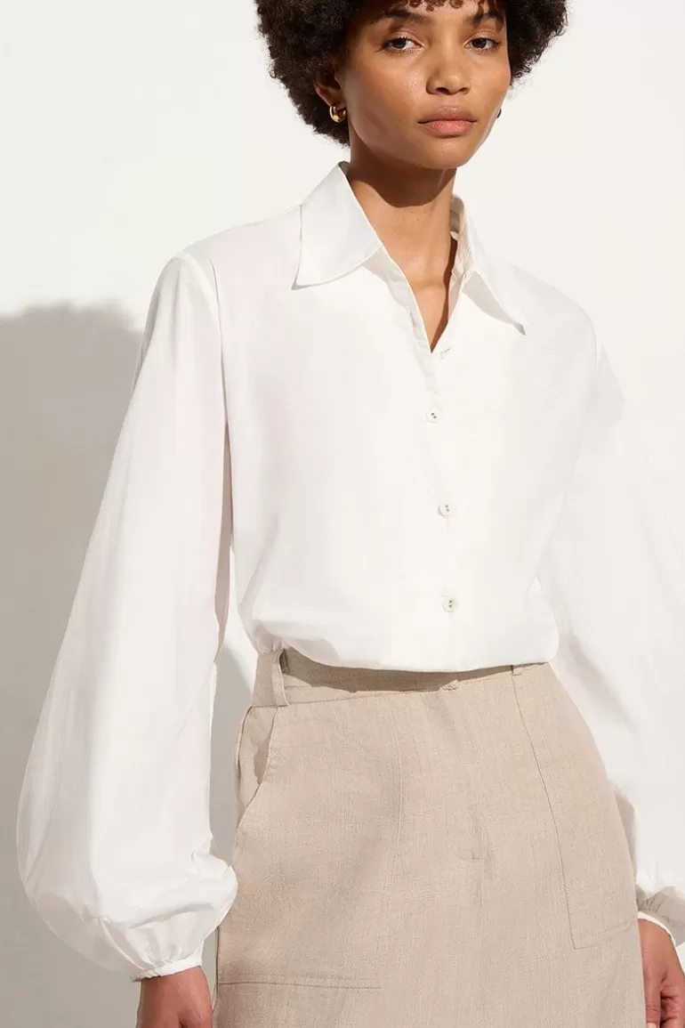 Sale Faithfull the Brand Managua Shirt White - Final Sale