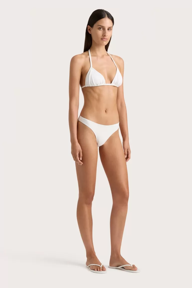 Cheap Faithfull the Brand Manon Bikini Top White