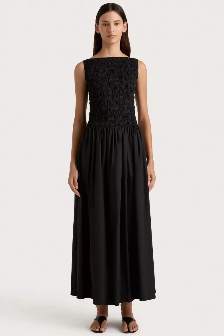 Online Faithfull the Brand Margot Maxi Dress Black