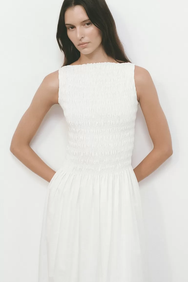 Clearance Faithfull the Brand Margot Maxi Dress White