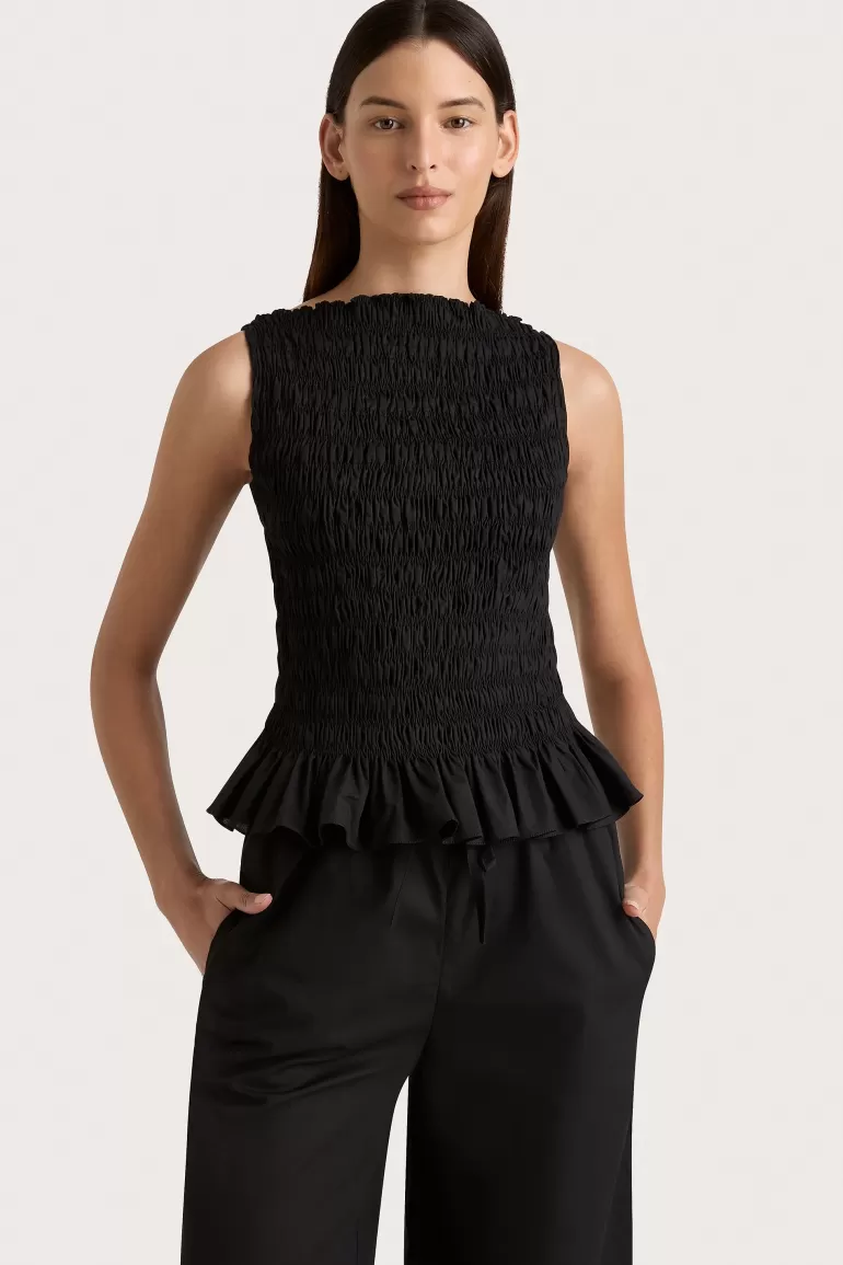 Sale Faithfull the Brand Margot Top Black