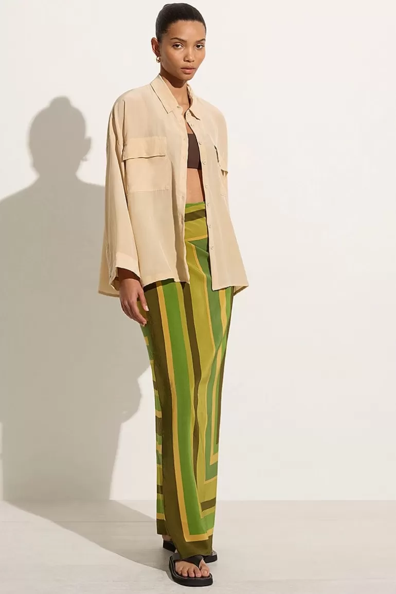 Cheap Faithfull the Brand Martim Shirt Creme - Final Sale