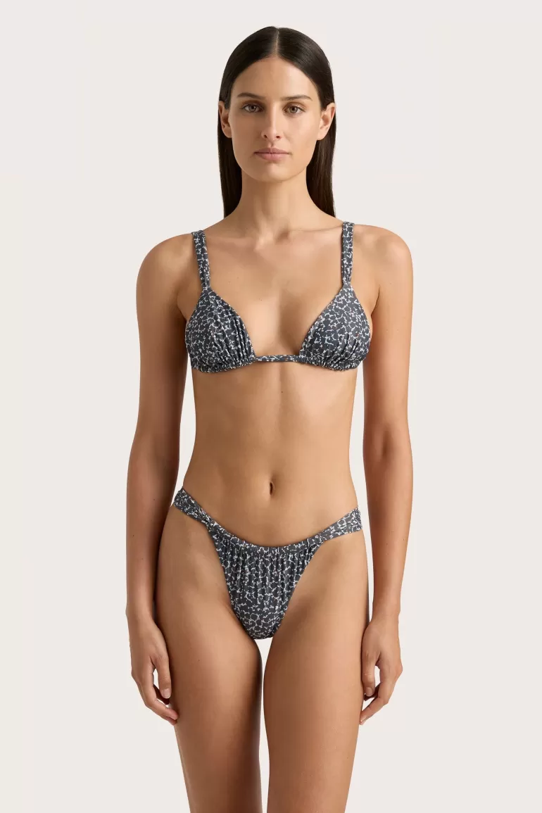 Cheap Faithfull the Brand Mary Bikini Top Amanylis Charred Navy