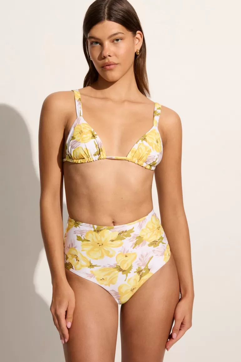 Shop Faithfull the Brand Mary Bikini Top Isadora Floral - Final Sale