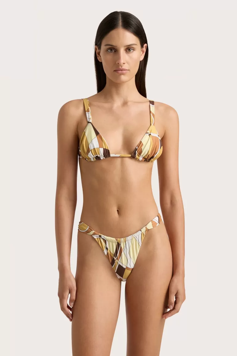 Fashion Faithfull the Brand Mary Bikini Top Sassari Terracotta