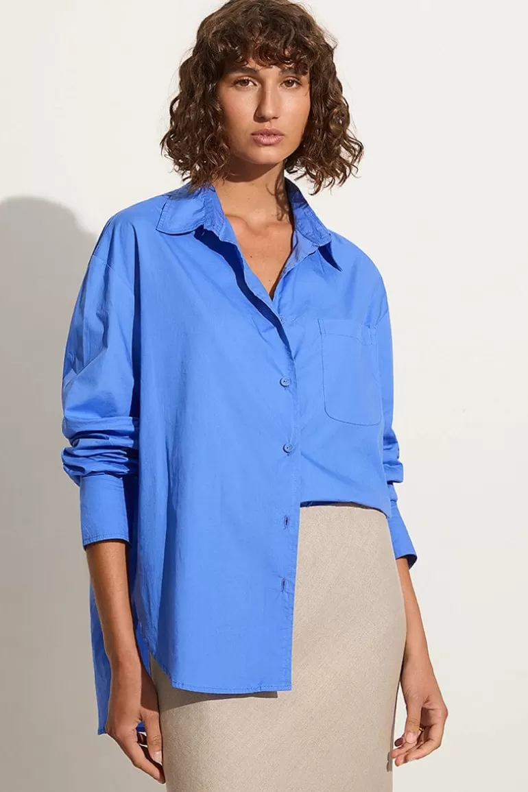 Sale Faithfull the Brand Mirabella Shirt Oceania - Final Sale