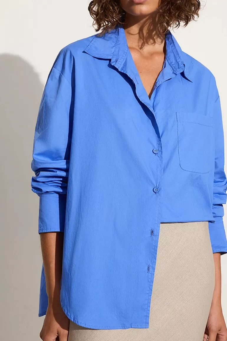 Sale Faithfull the Brand Mirabella Shirt Oceania - Final Sale