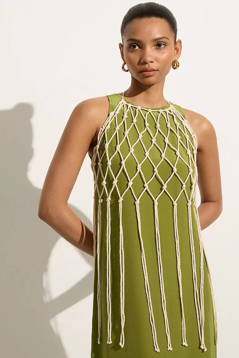 Shop Faithfull the Brand Nelas Macrame Top Off-White - Final Sale