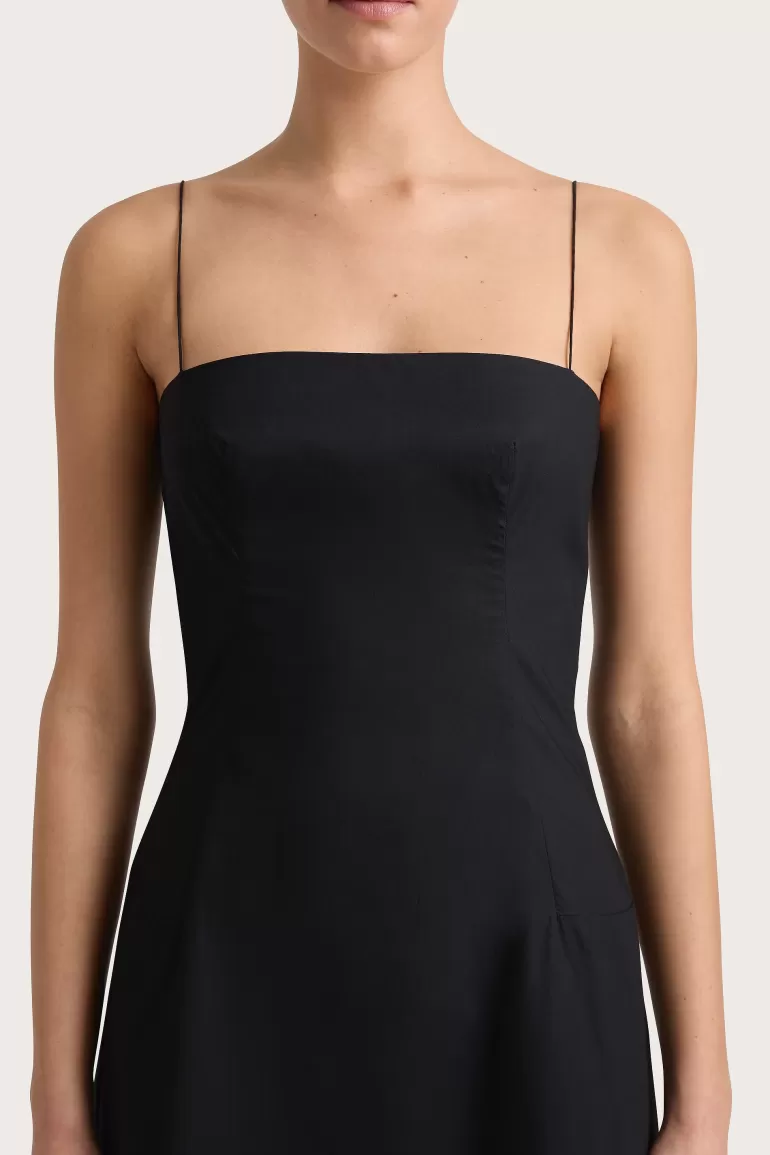 Clearance Faithfull the Brand Ostano Midi Dress Black