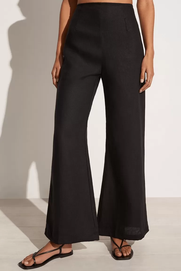 Flash Sale Faithfull the Brand Ottavio Pants Plain Black