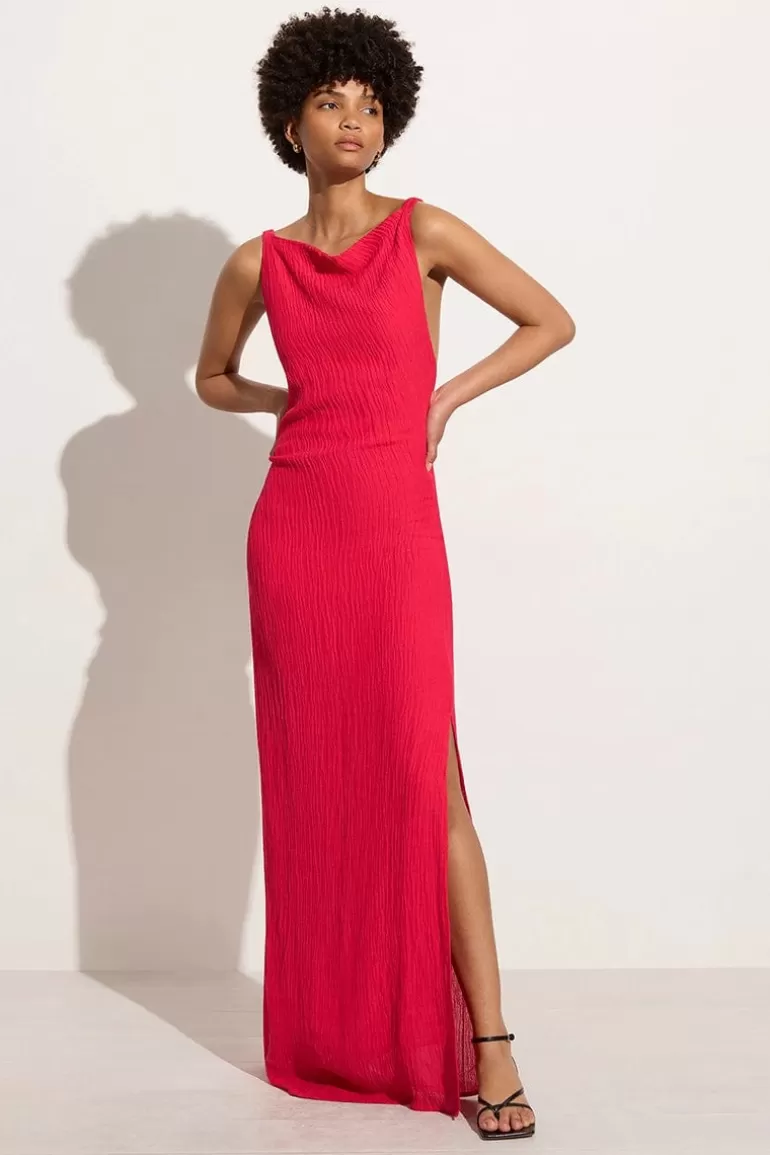 Sale Faithfull the Brand Palermo Maxi Dress Peony Pink - Final Sale