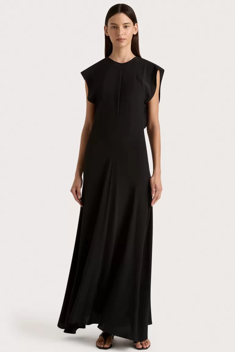 Shop Faithfull the Brand Paloma Maxi Dress Black