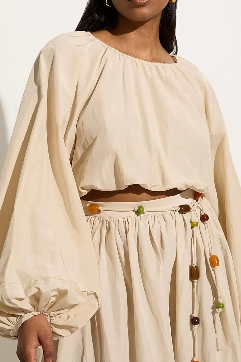 Hot Faithfull the Brand Pereira Top Creme - Final Sale