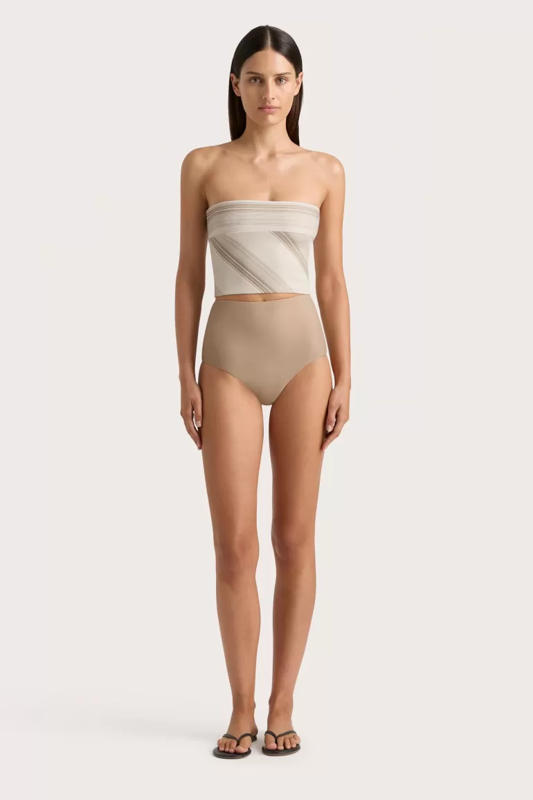 Outlet Faithfull the Brand Reyes Bikini Bottom Taupe