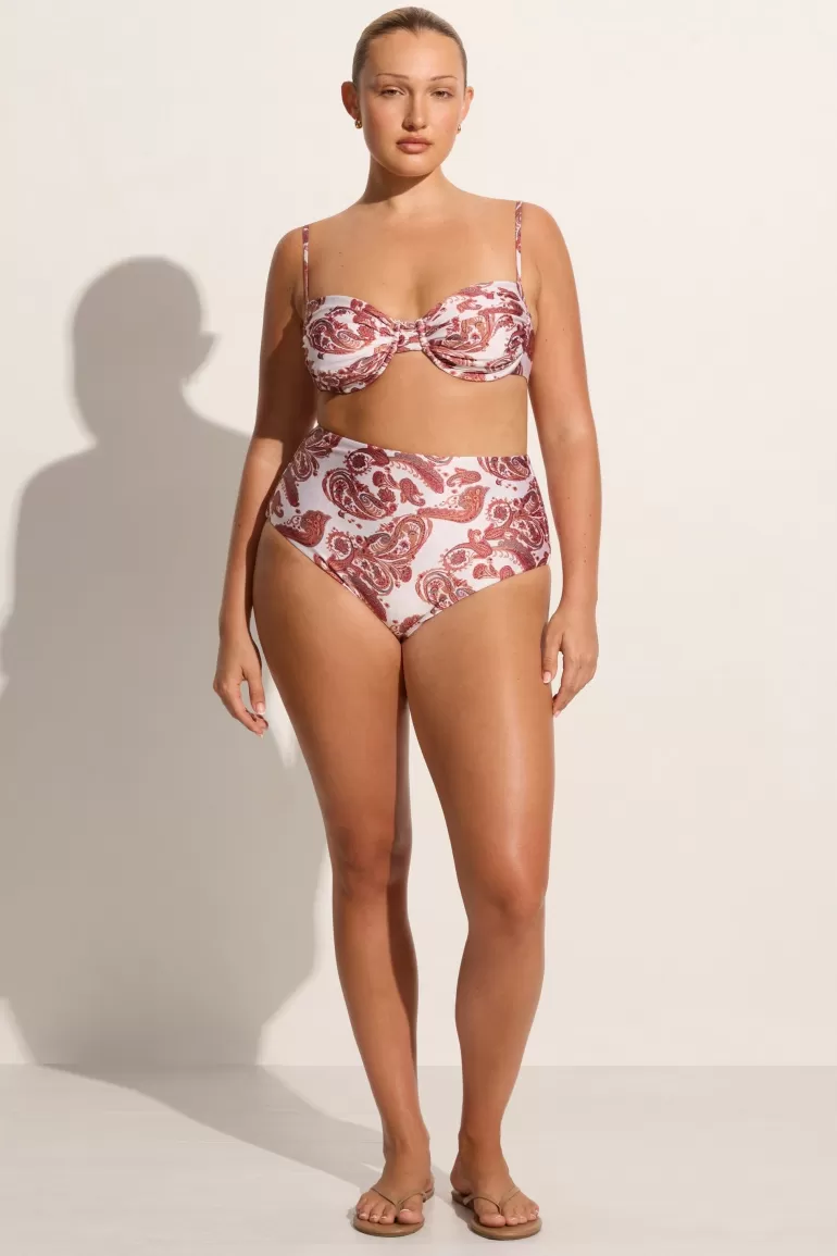 Flash Sale Faithfull the Brand Reyes Bikini Bottoms Alessia Paisley - Final Sale