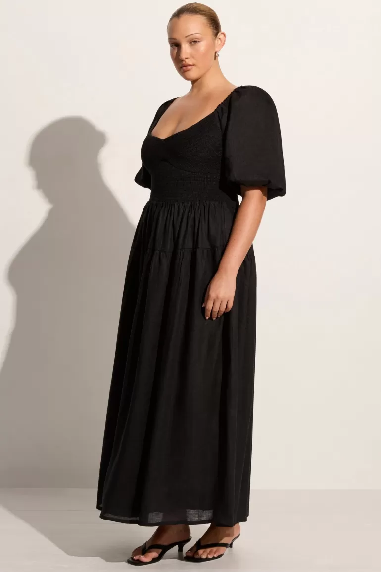 Discount Faithfull the Brand Rosarico Midi Dress Black - Final Sale