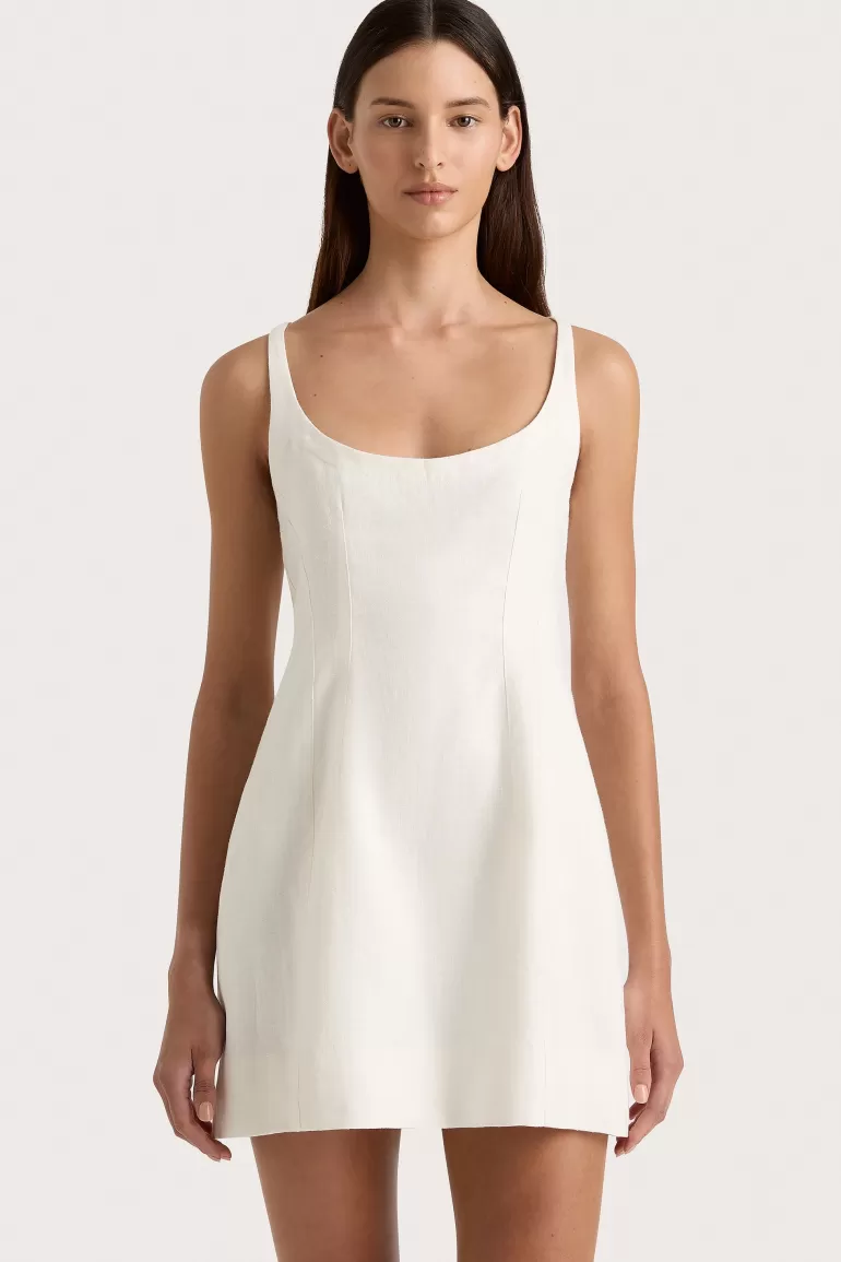 Flash Sale Faithfull the Brand Sanne Mini Dress White