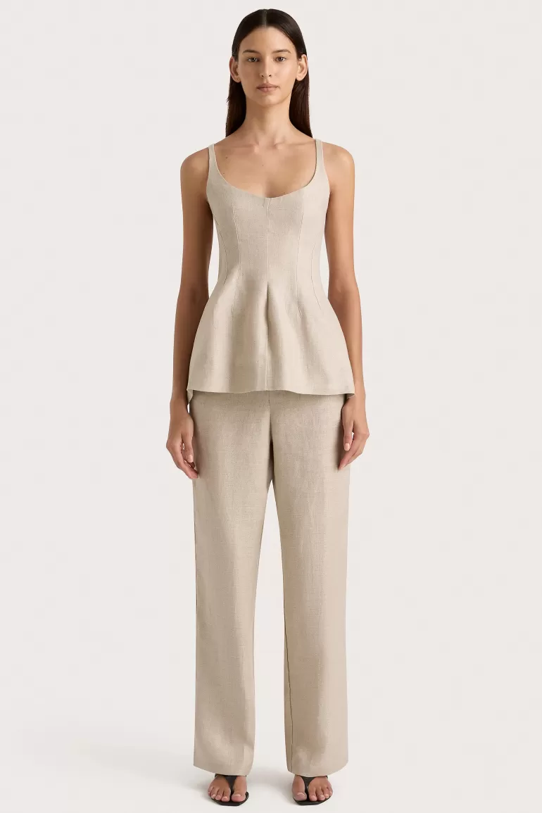 Flash Sale Faithfull the Brand Sanne Top Oatmeal