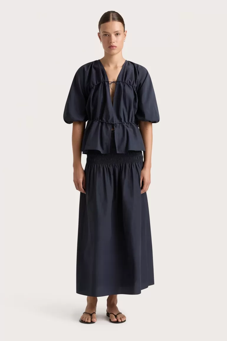 Outlet Faithfull the Brand Seine Skirt Midnight