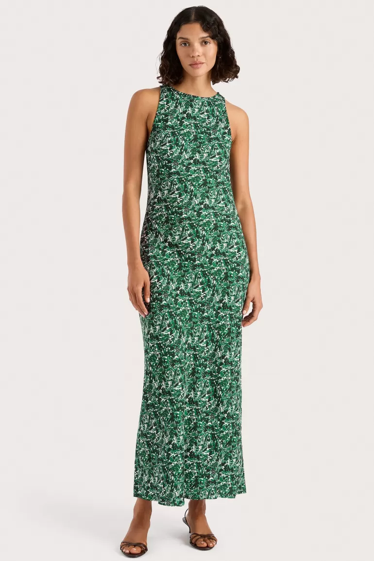 Cheap Faithfull the Brand Silya Maxi Dress Oak