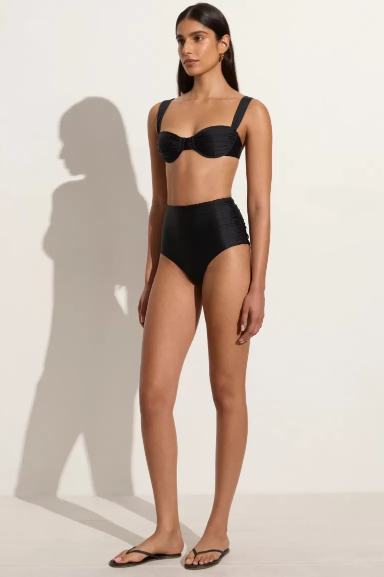 Best Sale Faithfull the Brand Sol Bikini Top Black