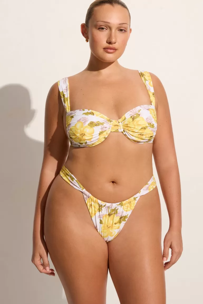 Store Faithfull the Brand Sol Bikini Top Isadora Floral