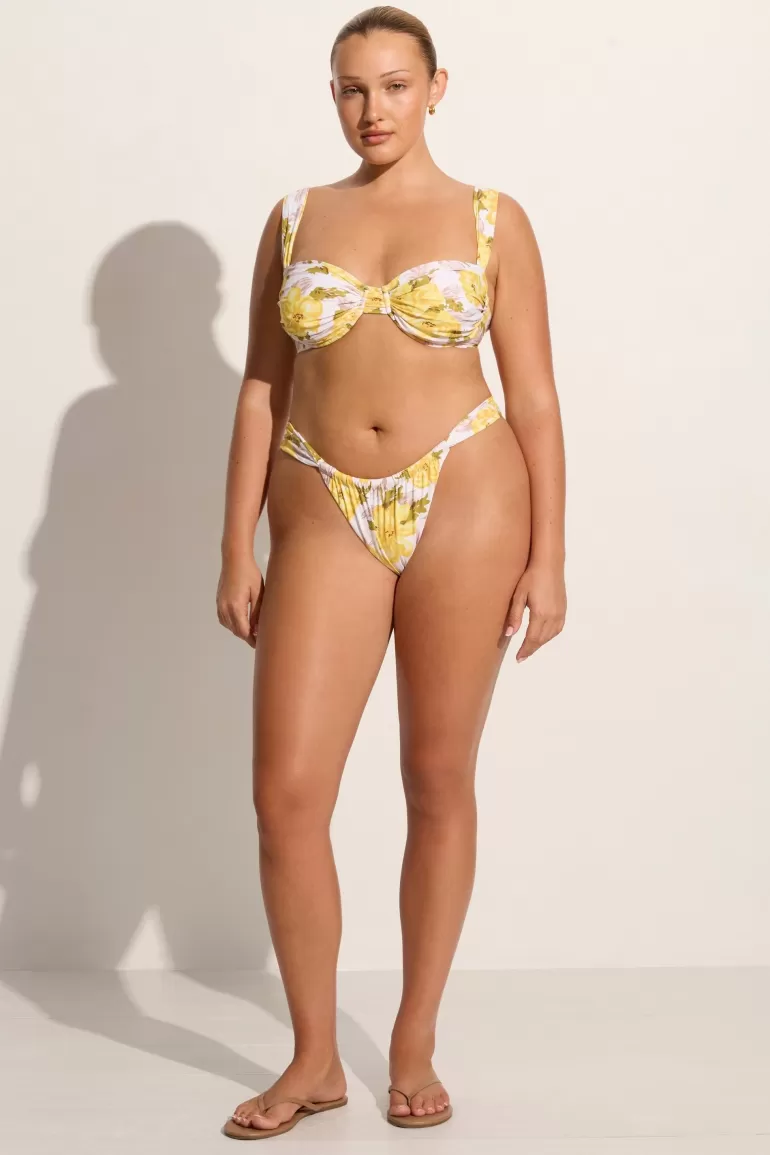 Store Faithfull the Brand Sol Bikini Top Isadora Floral