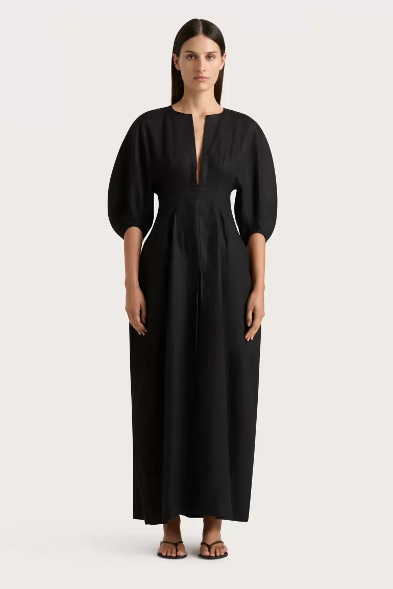 Online Faithfull the Brand Soleil Maxi Dress Black