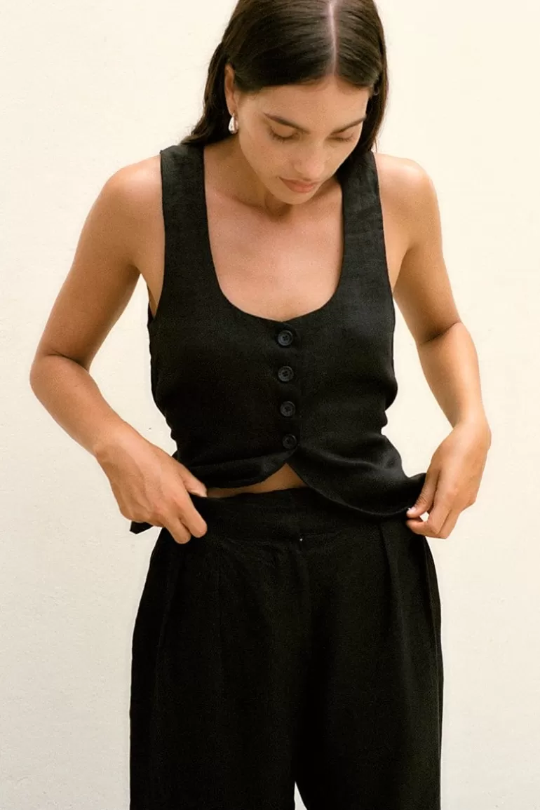 Store Faithfull the Brand Stanze Vest Black
