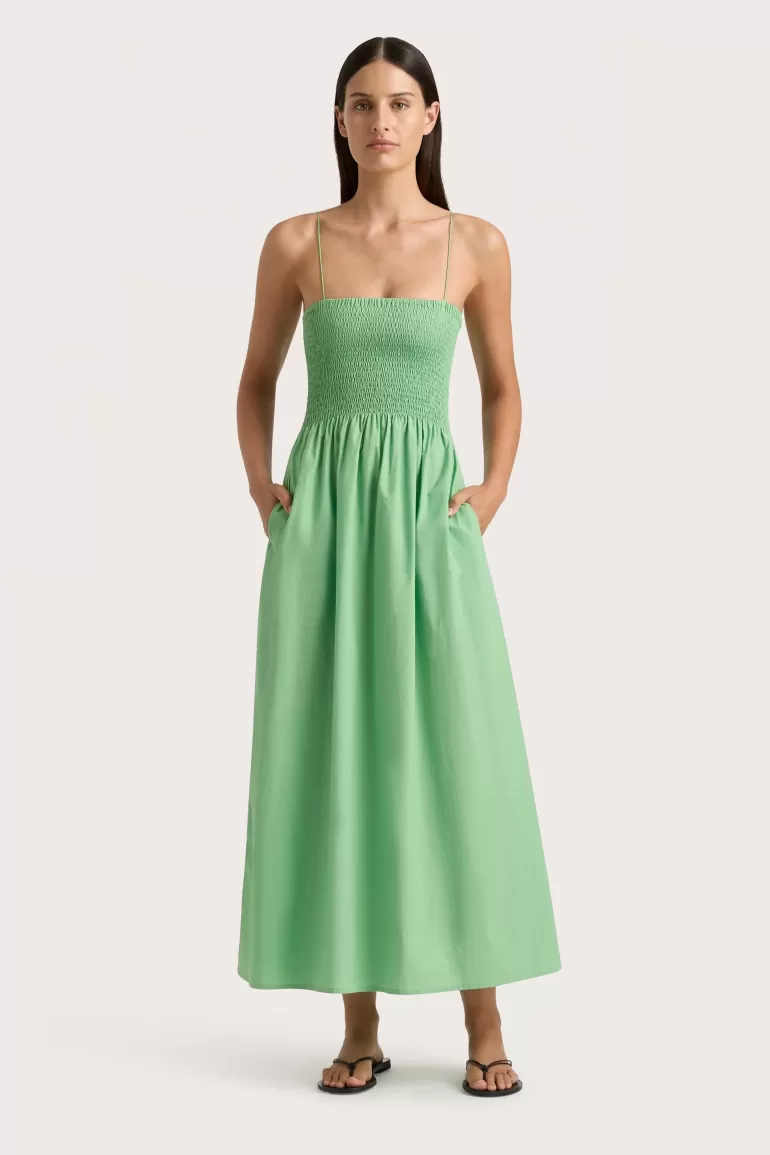 Clearance Faithfull the Brand Tergu Maxi Dress Apple