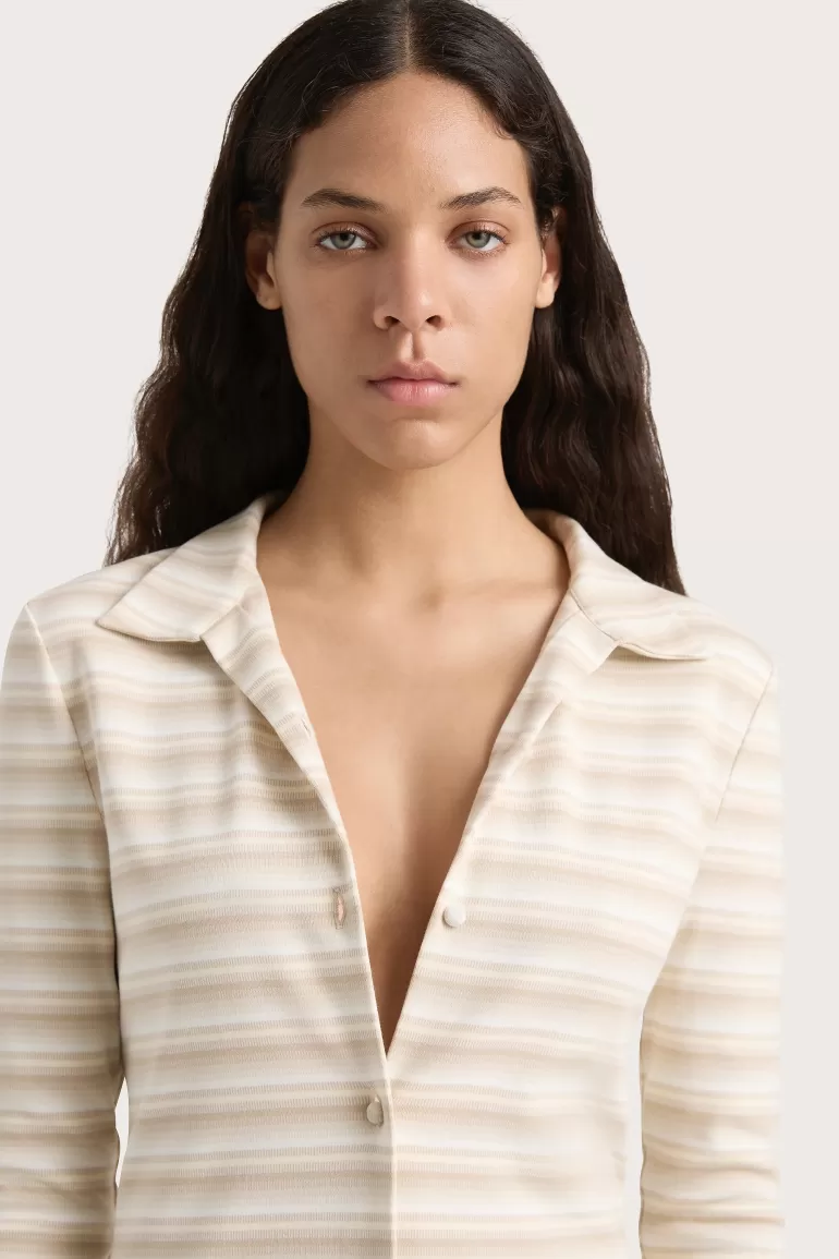 Flash Sale Faithfull the Brand Tiesse Shirt Cream Stripe