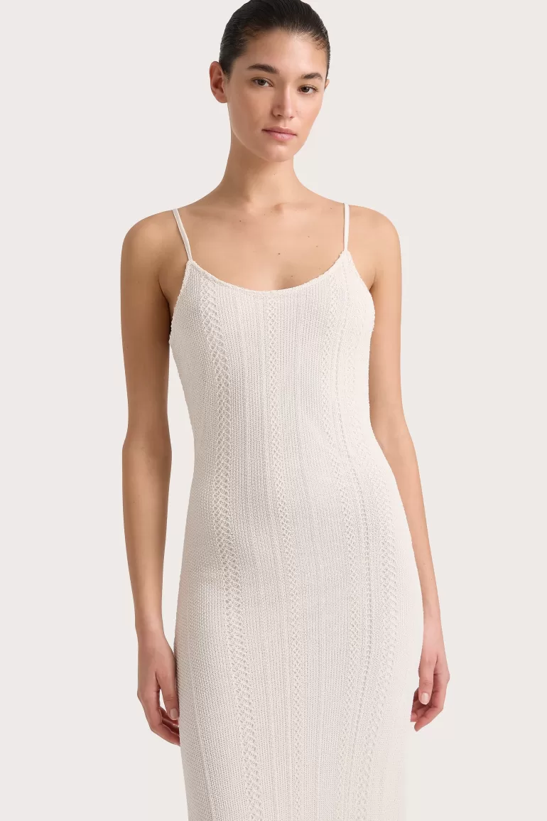 Clearance Faithfull the Brand Treillis Maxi Dress White