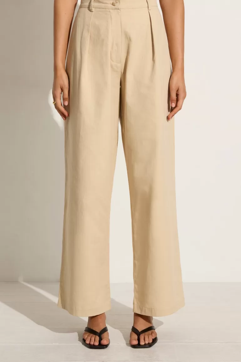 Cheap Faithfull the Brand Udine Pant Bleached Sand - Final Sale
