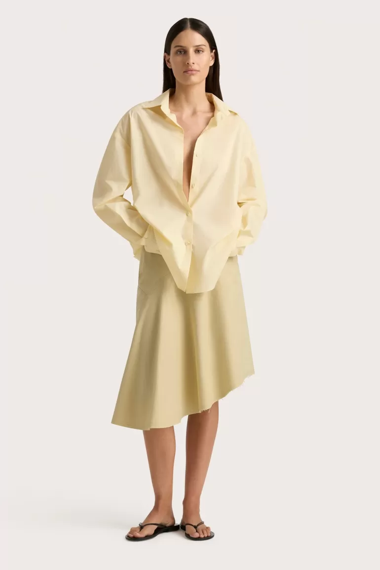 Sale Faithfull the Brand Vieste Shirt Lemon