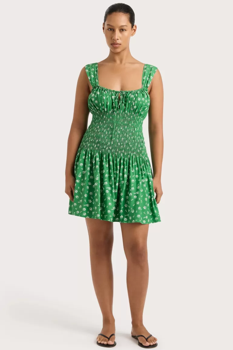 Hot Faithfull the Brand Yerres Mini Dress Green