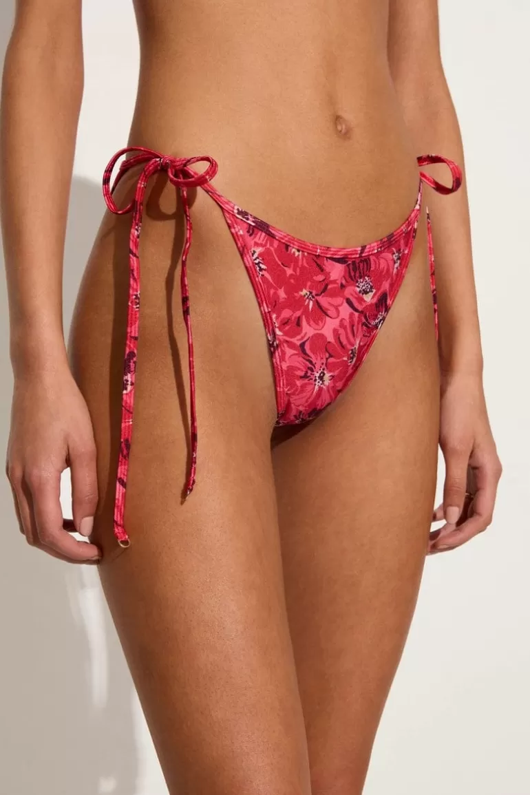 Clearance Faithfull the Brand Zamora Bikini Bottoms El Limon Floral Pink