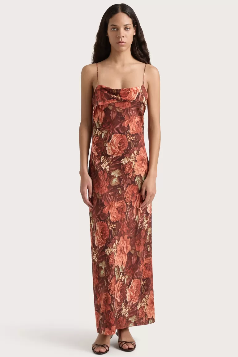 Sale Faithfull the Brand Zelie Midi Dress Rose